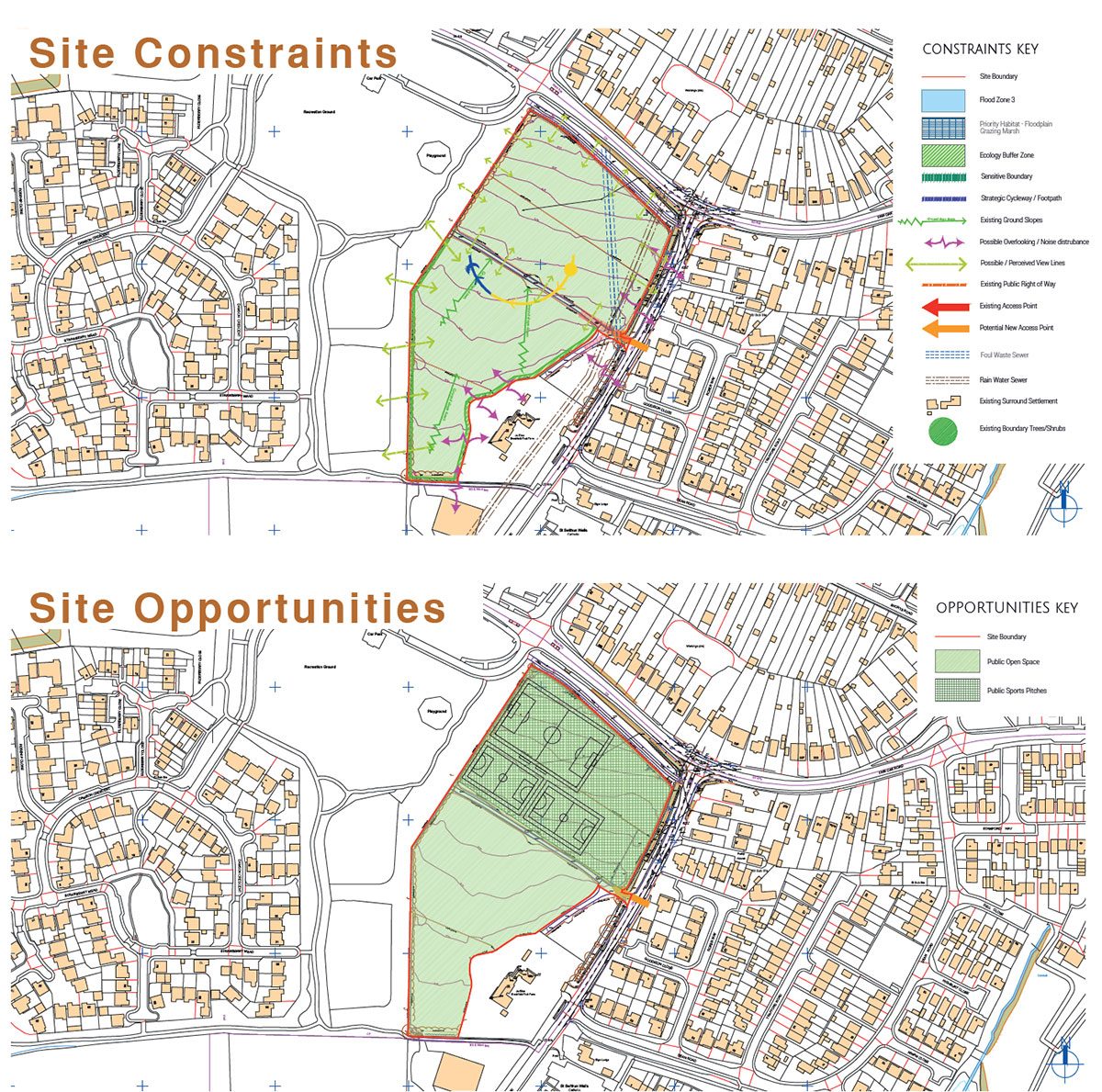 Site location - Parcel A