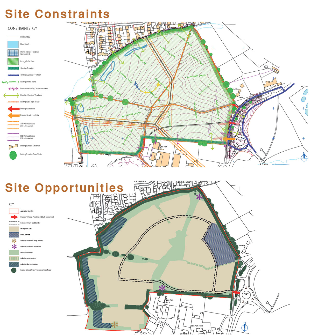 Site location - Parcel B
